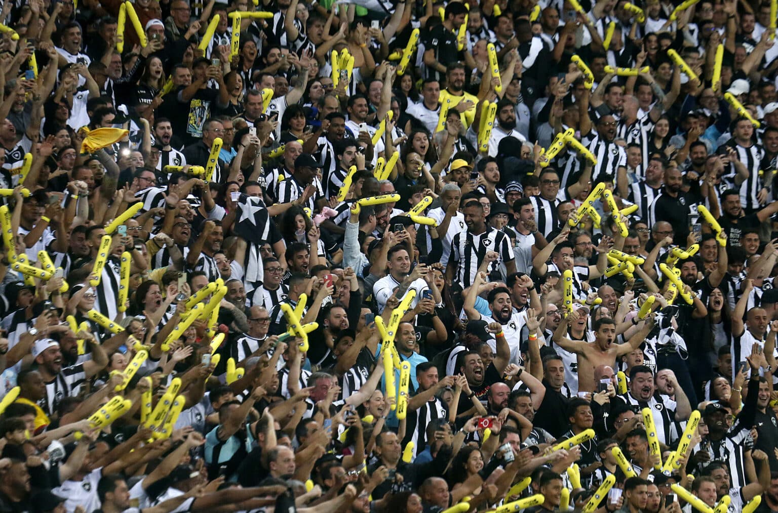 “Obrigado, maior de Minas”: torcedores do Botafogo vibram com vitória do Atlético-MG sobre o Bragantino