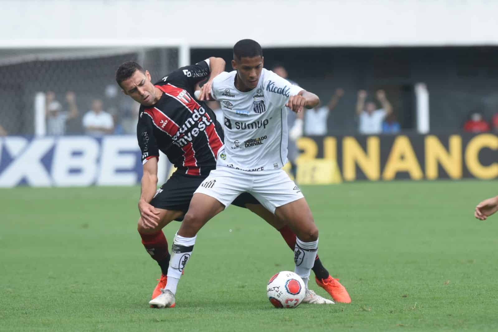 Santos x BotafogoSP como aconteceu Resultado, destaques e reação
